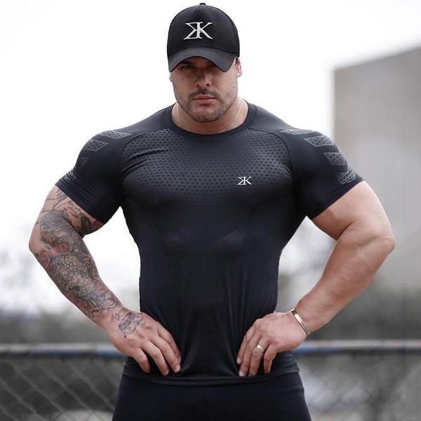 men's t-shirts quick dry short sleeve sport t shirt gym fitness trainer running t-shirt breathable sportswear, White;black
men's t-shirts quick dry short sleeve sport t shirt gym fitness trainer running t-shirt breathable sportswear, White;black