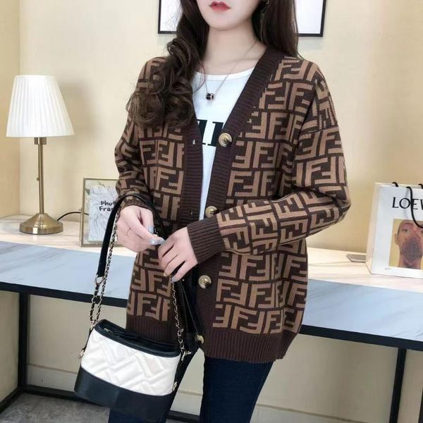 women's knits & tees spring and autumn 2021 fashion v-neck long sleeve jacket loose vintage turtleneck knitted cardigan, White
women's knits & tees spring and autumn 2021 fashion v-neck long sleeve jacket loose vintage turtleneck knitted cardigan, White