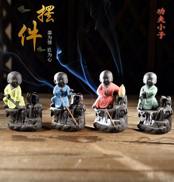 chinese style purple sand creative little monk backflow incense burner flowing water zen indoor deskceramic decorative objects & figurin
chinese style purple sand creative little monk backflow incense burner flowing water zen indoor deskceramic decorative objects & figurin
