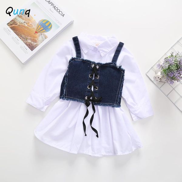 clothing sets qunq girls clothes white blouse dress + denim bandage vest two piece kids suits for girl 2021 spring fall children set
clothing sets qunq girls clothes white blouse dress + denim bandage vest two piece kids suits for girl 2021 spring fall children set