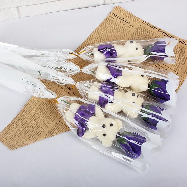 gift wrap 1pc romantic valentine's day creative birthday gifts bear rose flower soap cartoon bouquet party wedding decoration
gift wrap 1pc romantic valentine's day creative birthday gifts bear rose flower soap cartoon bouquet party wedding decoration
