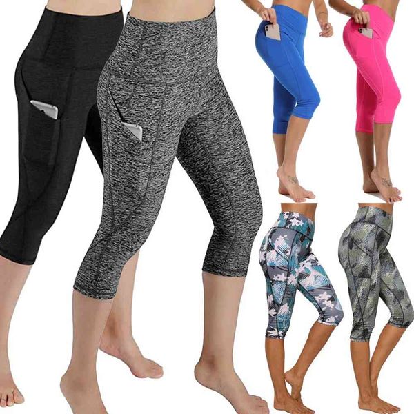 legging yoga broek women with pocket capri cropped leggings sport girl gym tummy control jogging panty women's fitness trousers, Black
legging yoga broek women with pocket capri cropped leggings sport girl gym tummy control jogging panty women's fitness trousers, Black