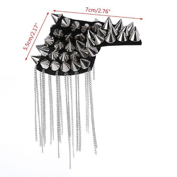 belts punk gothic tassel stud pin brooch epaulette shoulder mark board epaulet, Black;brown
belts punk gothic tassel stud pin brooch epaulette shoulder mark board epaulet, Black;brown
