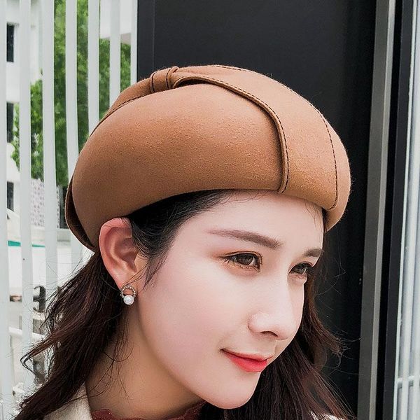 stingy brim hats suogry 2021 winter women fedora hat formal fascinator bowknot pillbox lady pure wool beret cap party headwear, Blue;gray
stingy brim hats suogry 2021 winter women fedora hat formal fascinator bowknot pillbox lady pure wool beret cap party headwear, Blue;gray