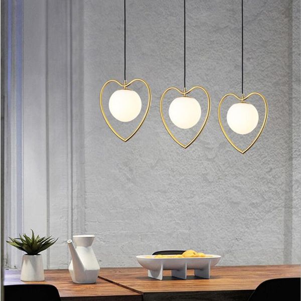 pendant lamps simple nordic led glass heart-shaped chandelier round restaurant cafe bedroom bedside iron
pendant lamps simple nordic led glass heart-shaped chandelier round restaurant cafe bedroom bedside iron