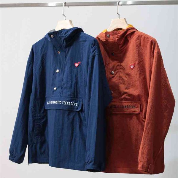 men's casual shirts handmade men's and women's jackets, high-quality nylon embroidery, half zipper, retro wind proof, 1:1, White;black
men's casual shirts handmade men's and women's jackets, high-quality nylon embroidery, half zipper, retro wind proof, 1:1, White;black