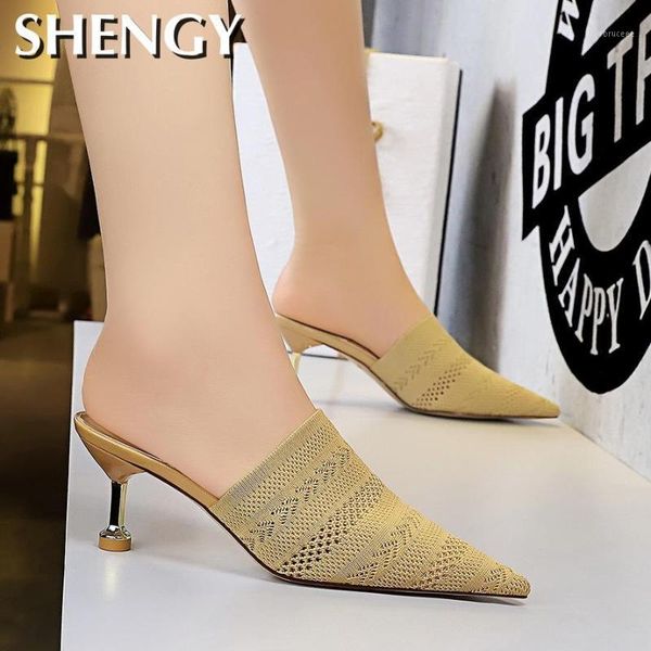 slippers shy women's shoes black high heels 2021 shallow mouth fashion professional work pointed toe heel knitted1
slippers shy women's shoes black high heels 2021 shallow mouth fashion professional work pointed toe heel knitted1