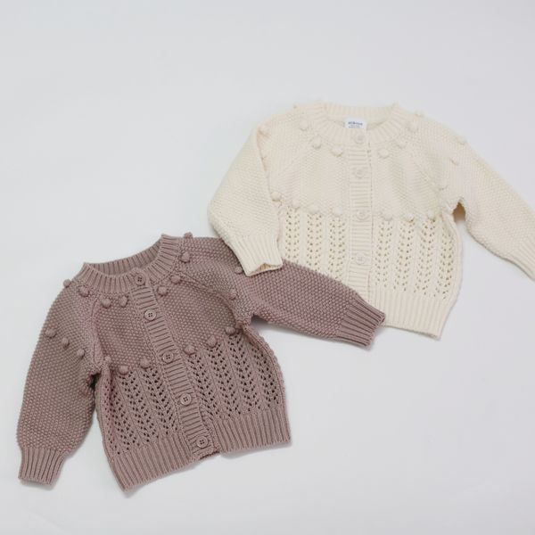 new winter baby girls knitted hollow out sweaters korean style pure color pompon toddlers kids cardigan coats, Blue
new winter baby girls knitted hollow out sweaters korean style pure color pompon toddlers kids cardigan coats, Blue