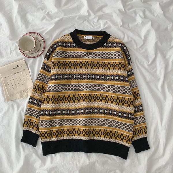 women's sweaters hong kong sweater style autumn korean female loosed around the neck long sleeve fun jacquard pullover superior gx1361, White;black
women's sweaters hong kong sweater style autumn korean female loosed around the neck long sleeve fun jacquard pullover superior gx1361, White;black