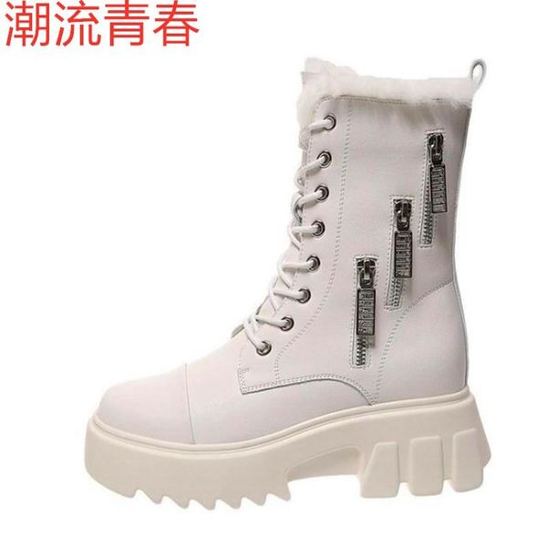 boots woman winter warm wool female comfortable casual platform for women with velvet cotton, Black
boots woman winter warm wool female comfortable casual platform for women with velvet cotton, Black