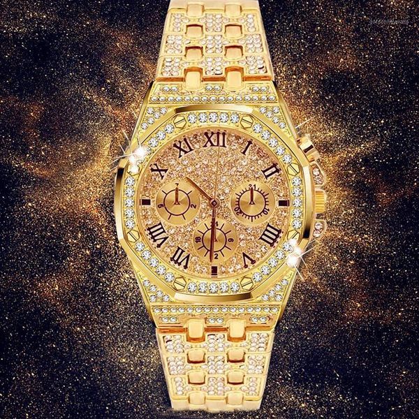 wristwatches luxury gold watch men diamond watches 316l stainless steel quartz classic business clock reloj hombre 2021, Slivery;brown
wristwatches luxury gold watch men diamond watches 316l stainless steel quartz classic business clock reloj hombre 2021, Slivery;brown