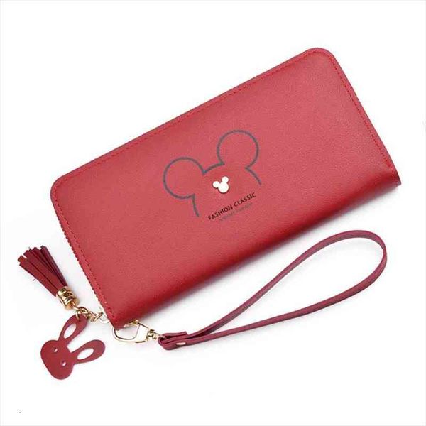 ladies cute wallet fashion long zipper female clutch purse holder phone money card coin women designer wallets red pink, Red;black
ladies cute wallet fashion long zipper female clutch purse holder phone money card coin women designer wallets red pink, Red;black