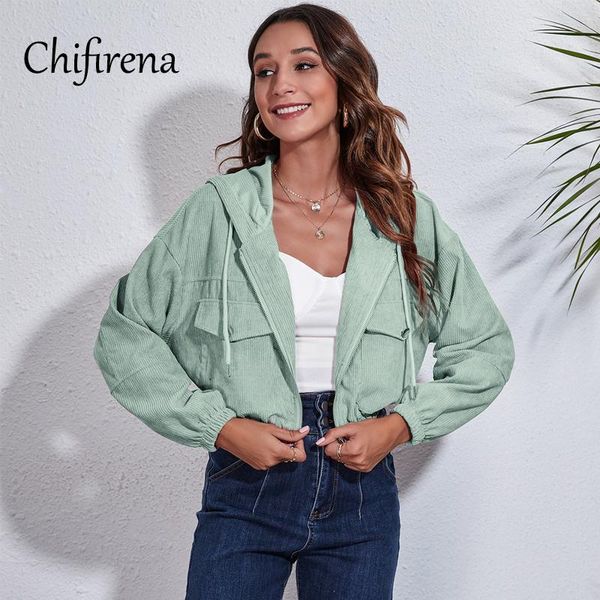 women's jackets chifirena autumn oversized outdoor corduroy women coat long sleeve jaqueta female casual boyfriend loose hooded jacket, Black;brown
women's jackets chifirena autumn oversized outdoor corduroy women coat long sleeve jaqueta female casual boyfriend loose hooded jacket, Black;brown