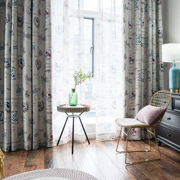 curtain & drapes pastoral style modern black silk shade printed curtains for living dining room bedroom.
curtain & drapes pastoral style modern black silk shade printed curtains for living dining room bedroom.