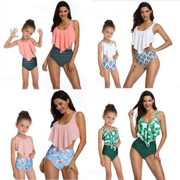 one-piece suits family matching summer beachwear looking swimwear mother daughter women kids girls floral bikini ruffles two-piece
one-piece suits family matching summer beachwear looking swimwear mother daughter women kids girls floral bikini ruffles two-piece