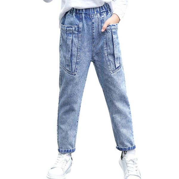 jeans girl solid color girls big pocket kid's spring autumn children's clothing 6 8 10 12 14, Blue
jeans girl solid color girls big pocket kid's spring autumn children's clothing 6 8 10 12 14, Blue
