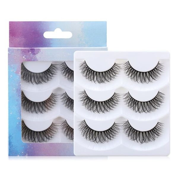 false eyelashes 3 pairs fashion soft wispies fluffies cruelty-natural long lash extension 3d faux mink
false eyelashes 3 pairs fashion soft wispies fluffies cruelty-natural long lash extension 3d faux mink