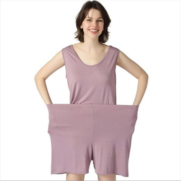 pajamas casual quarter pants womens sleepwears vest two piece set loose plus size sleepwear ladies elastic cotton home suit 7xl, Black;red
pajamas casual quarter pants womens sleepwears vest two piece set loose plus size sleepwear ladies elastic cotton home suit 7xl, Black;red