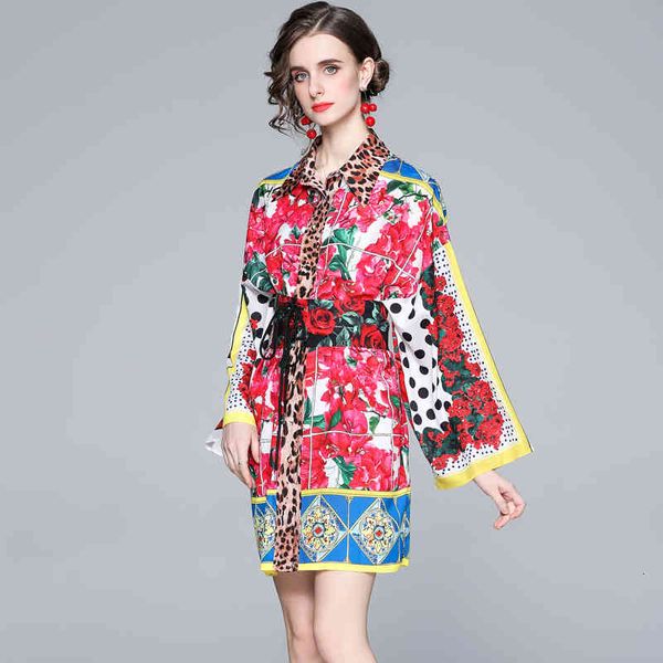 casual dresses 2021 summer leopard rose flower shirt women long flare sleeve lapel floral printed loose with diamonds belt, Black;gray
casual dresses 2021 summer leopard rose flower shirt women long flare sleeve lapel floral printed loose with diamonds belt, Black;gray