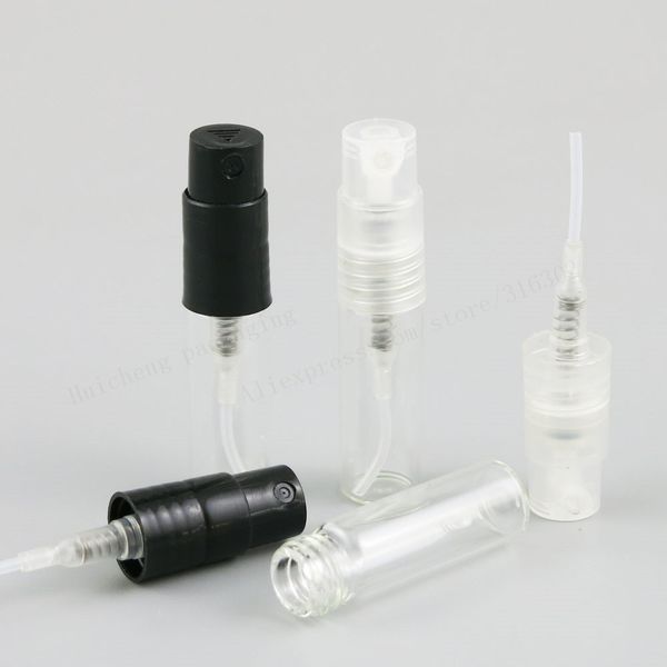 100 x 2ml mini refillable sample glass perfume bottle 2cc travel empty spray atomizer bottles cosmetic packaging container
100 x 2ml mini refillable sample glass perfume bottle 2cc travel empty spray atomizer bottles cosmetic packaging container