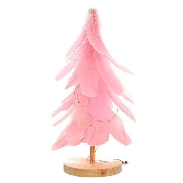 christmas decorations mini feather tree ornament with led light adornment deskxmas home party supplies
christmas decorations mini feather tree ornament with led light adornment deskxmas home party supplies