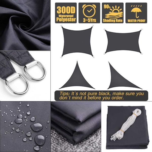 square sun shade sail garden patio awning canopy sunscreen uv block outdoor camping
square sun shade sail garden patio awning canopy sunscreen uv block outdoor camping