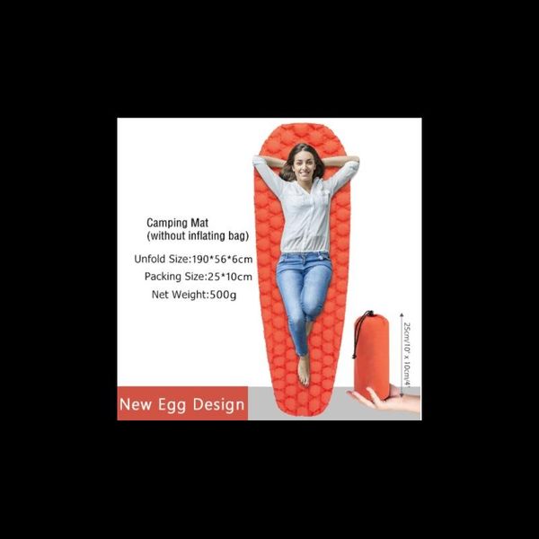 outdoor pads ultralight sleeping pad fast filling air bag camping mattress trekking hiking inflatable single -40
outdoor pads ultralight sleeping pad fast filling air bag camping mattress trekking hiking inflatable single -40