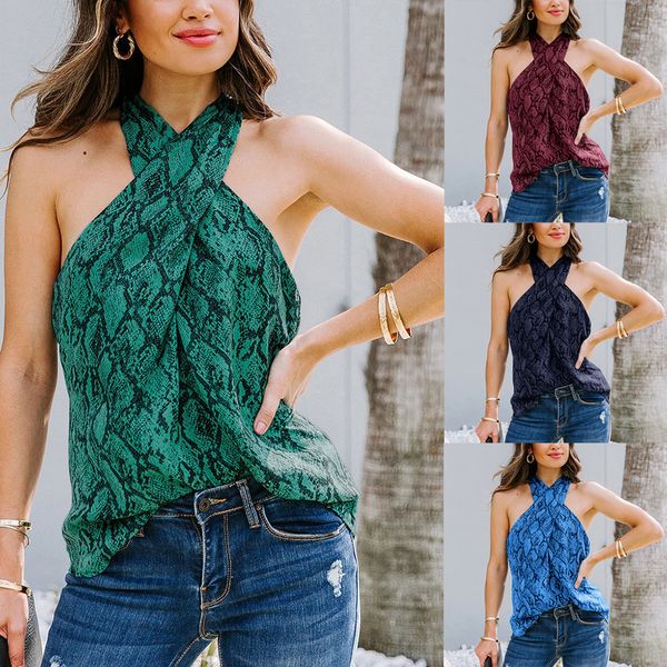 woman off shoulder print corset summer clothes for women fashion casual loose halter tank blue office femme, White
woman off shoulder print corset summer clothes for women fashion casual loose halter tank blue office femme, White