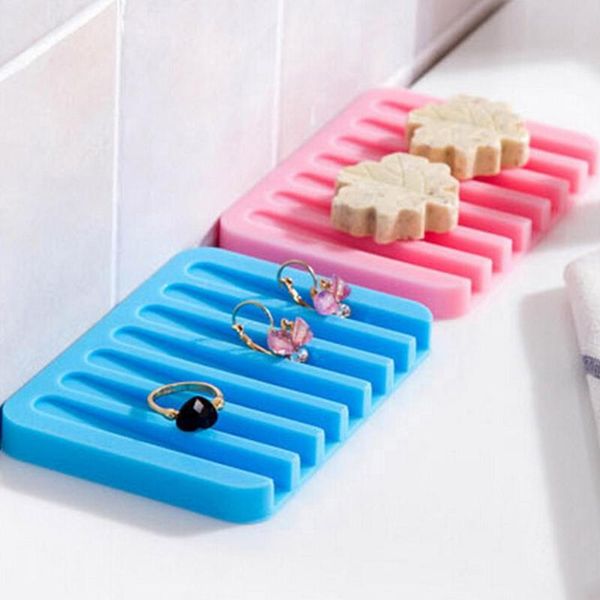 soap dishes creative silicone kitchen bathroom dish plate holder tray soapbox storage drain tools drop ship
soap dishes creative silicone kitchen bathroom dish plate holder tray soapbox storage drain tools drop ship