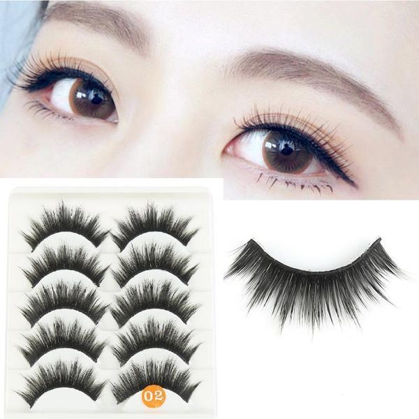 pairs/set 3d fiber false eyelashes fluffies thick natural long black fake lashes reusable eyelash maquillaje tslm1
pairs/set 3d fiber false eyelashes fluffies thick natural long black fake lashes reusable eyelash maquillaje tslm1