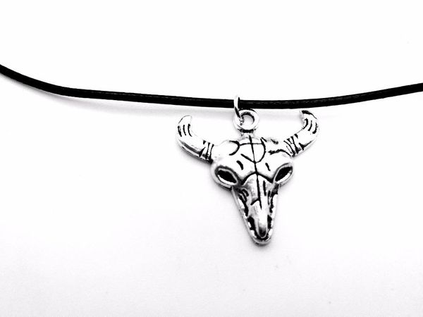 pendant necklaces vikings animal ox bull cattle necklace charm skeleton helm leather rope for men male, Silver
pendant necklaces vikings animal ox bull cattle necklace charm skeleton helm leather rope for men male, Silver