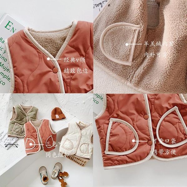 baby kids vest autumn winter children plus velvet down waistcoat korean warm double-sided for boys girls 2 3 4 5 6 y, Camo
baby kids vest autumn winter children plus velvet down waistcoat korean warm double-sided for boys girls 2 3 4 5 6 y, Camo