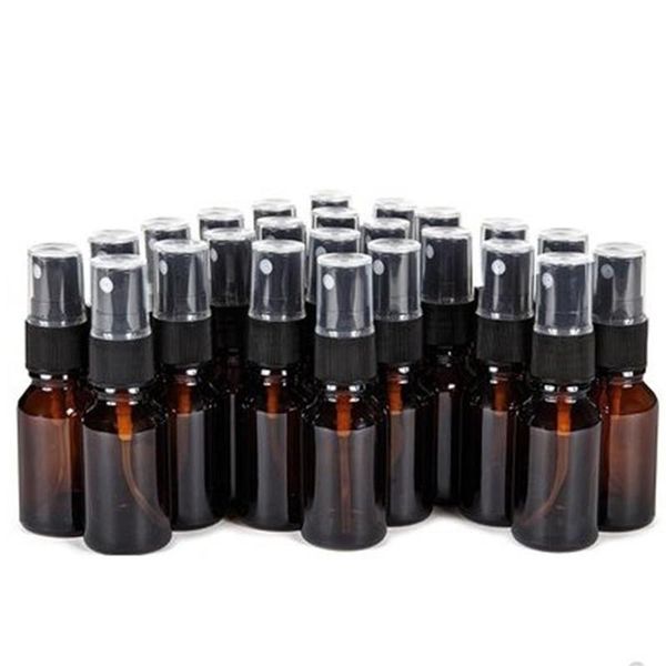 storage bottles & jars 24pcs 1/2 oz 15ml amber glass spray bottle w/ black fine mist sprayer refillable essential oil empty cosmetic contain
storage bottles & jars 24pcs 1/2 oz 15ml amber glass spray bottle w/ black fine mist sprayer refillable essential oil empty cosmetic contain