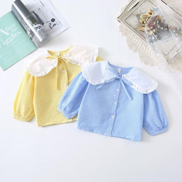ruffles lace collar long sleeve girls shirt spring autumn casual infant kids blouse toddler children jackets outwear 2-6yrs shirts, White;black
ruffles lace collar long sleeve girls shirt spring autumn casual infant kids blouse toddler children jackets outwear 2-6yrs shirts, White;black