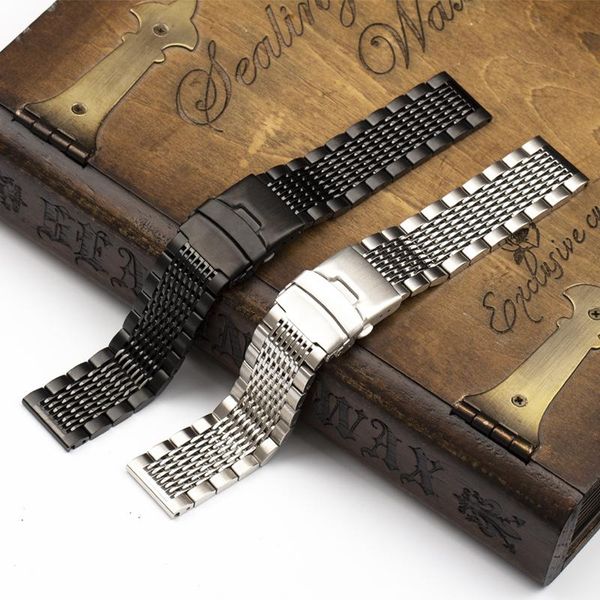 watch bands solid 316l steel strap 22mm stainless band mechanical men's black bracelet 20mm fashion, Black;brown
watch bands solid 316l steel strap 22mm stainless band mechanical men's black bracelet 20mm fashion, Black;brown