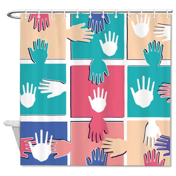 halloween,handprint fabric shower curtain set,colourful polyester shower curtain liner with hooks waterproof washable home decor
halloween,handprint fabric shower curtain set,colourful polyester shower curtain liner with hooks waterproof washable home decor