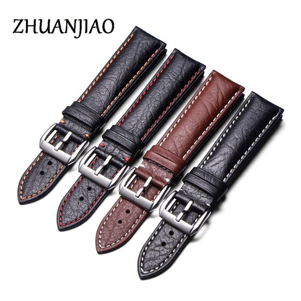 watch bands classic natural cowhide band universal series leather male 20 22mm pin buckle accessories, Black;brown
watch bands classic natural cowhide band universal series leather male 20 22mm pin buckle accessories, Black;brown