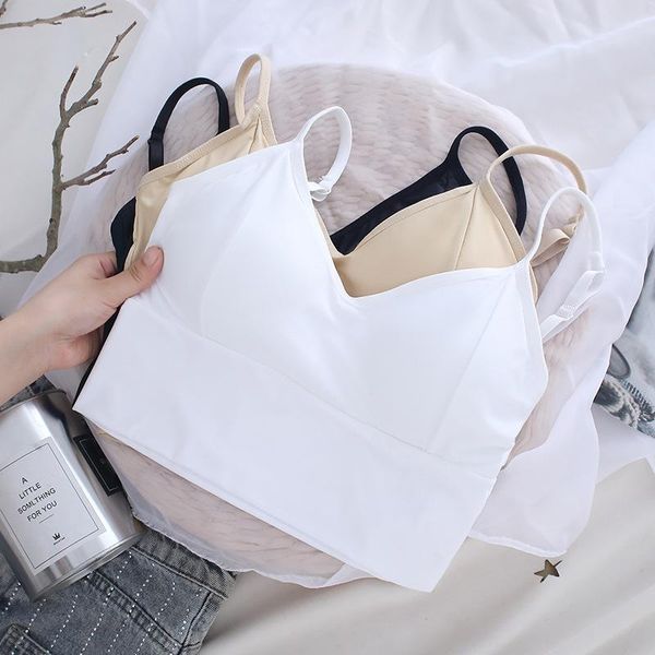 bustiers & corsets women cotton underwear tube solid color fashion push up comfort bra summer ice silk tank female sports, Black;white
bustiers & corsets women cotton underwear tube solid color fashion push up comfort bra summer ice silk tank female sports, Black;white
