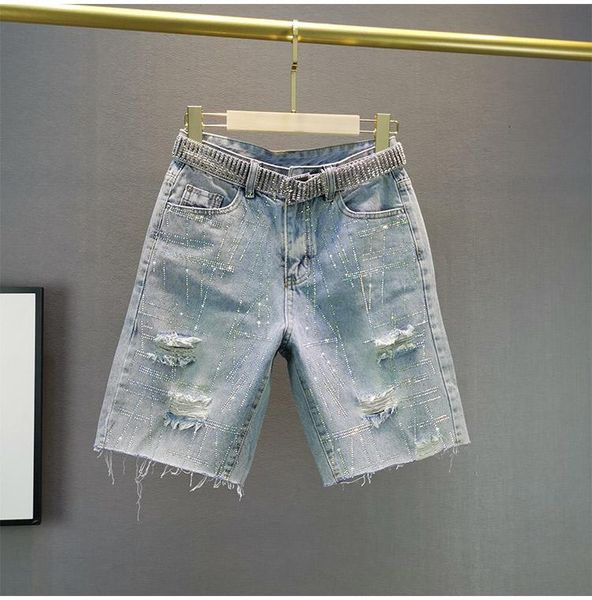 women's jeans cakucool diamonds stamping tassels shiny chic empire knee length thin summer denim pants casual capris femme plus size, Blue
women's jeans cakucool diamonds stamping tassels shiny chic empire knee length thin summer denim pants casual capris femme plus size, Blue