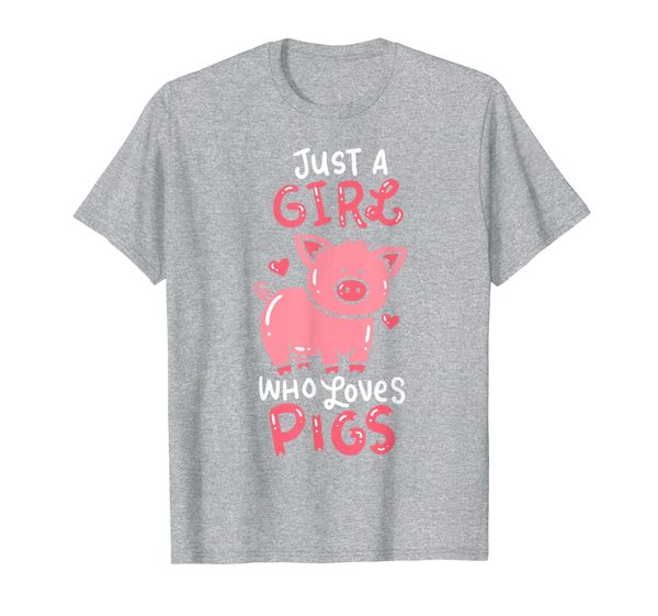 pig piglet hog farm animal funny gift t-shirt, White;black