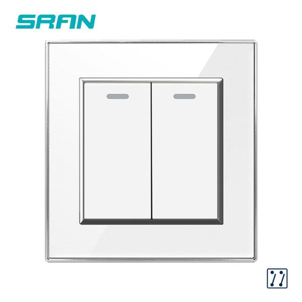 smart home control sran uk light switch 2 gang 3way multiple wall 250v 16a acrylic white/black/gold plating silver edge 86mm*86mm
smart home control sran uk light switch 2 gang 3way multiple wall 250v 16a acrylic white/black/gold plating silver edge 86mm*86mm