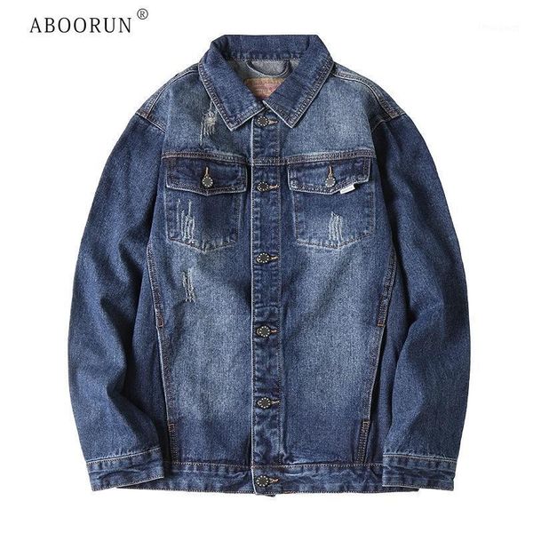men's jackets aboorun plus size 7xl casual denim blue scratched loose fit jean jacket big for male, Black;brown
men's jackets aboorun plus size 7xl casual denim blue scratched loose fit jean jacket big for male, Black;brown
