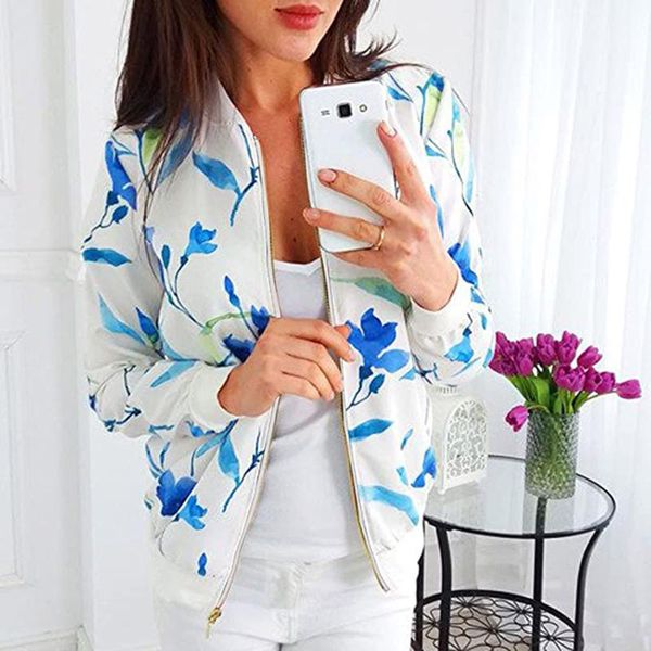 women's jackets 2021 fashion women jacket ladies vintage floral print stand collar zipper bomber casual thin summer outwear, Black;brown
women's jackets 2021 fashion women jacket ladies vintage floral print stand collar zipper bomber casual thin summer outwear, Black;brown