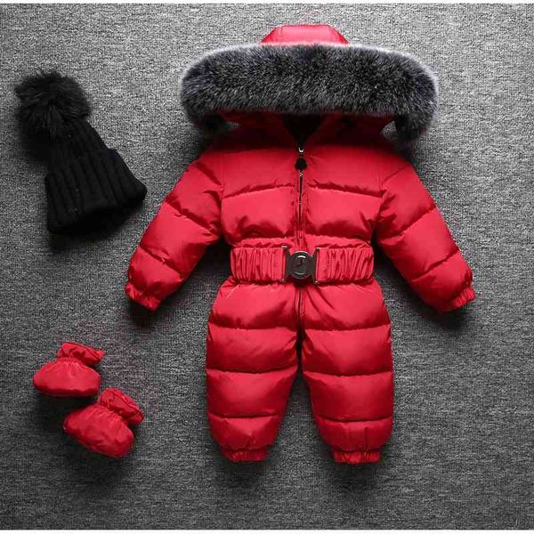 2020 winter new baby children's boys and girls one-piece thickened clothing raccoon dog fur collar down jacket, Black
2020 winter new baby children's boys and girls one-piece thickened clothing raccoon dog fur collar down jacket, Black