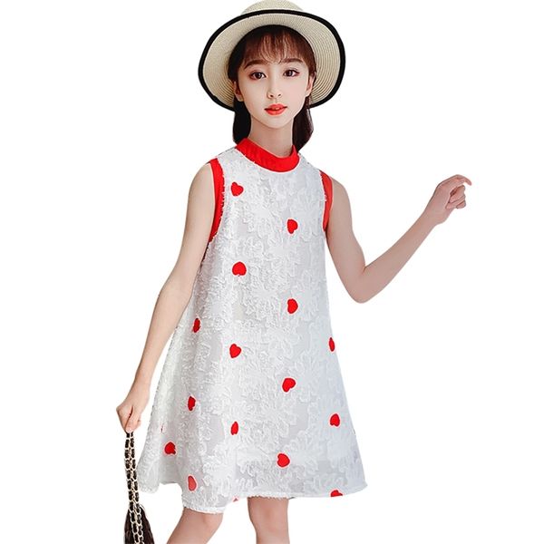 summer dress girl heart pattern kids party es for girls patchwork kid casual children's clothing 210527, Red;yellow
summer dress girl heart pattern kids party es for girls patchwork kid casual children's clothing 210527, Red;yellow