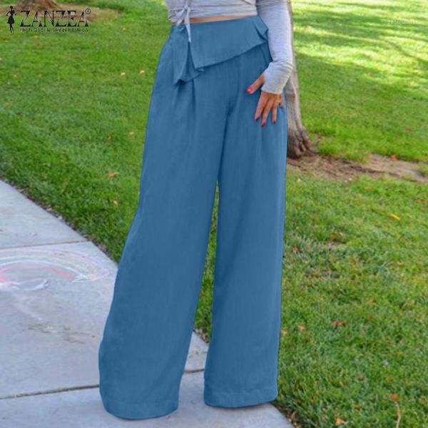women's pants & capris women's 2022 denim blue women pant summer wide leg casual solid elastic waist lady stylish pantchwork overs, Black;white
women's pants & capris women's 2022 denim blue women pant summer wide leg casual solid elastic waist lady stylish pantchwork overs, Black;white