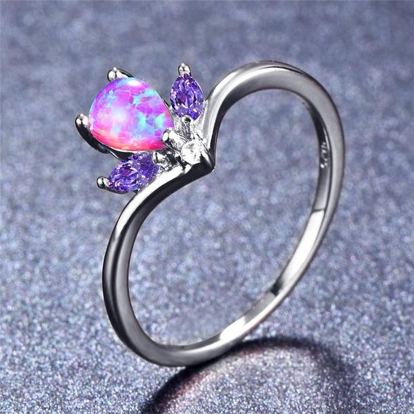 wedding rings junxin cute female queen teardrop ring fashion white/blue fire opal stone 925 silver filled engagement for women, Slivery;golden
wedding rings junxin cute female queen teardrop ring fashion white/blue fire opal stone 925 silver filled engagement for women, Slivery;golden