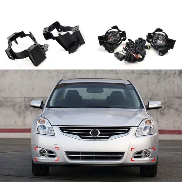 car fog lights for nissan altima 2010-2013clear front bumper fog lamp replace assembly kit bulb:h11-12v 55w(one pair)
car fog lights for nissan altima 2010-2013clear front bumper fog lamp replace assembly kit bulb:h11-12v 55w(one pair)