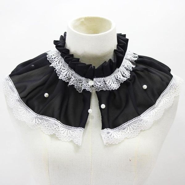 bow ties sitonjwly 2021 women stand fake collars black necklace choker false dress detachable collar neck ruff shawl nep kraagie, Black;gray
bow ties sitonjwly 2021 women stand fake collars black necklace choker false dress detachable collar neck ruff shawl nep kraagie, Black;gray