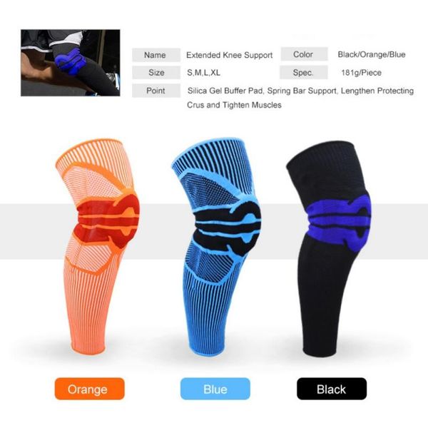 elbow & knee pads protector fitness basketball professional long silicone spring support, Black;gray
elbow & knee pads protector fitness basketball professional long silicone spring support, Black;gray